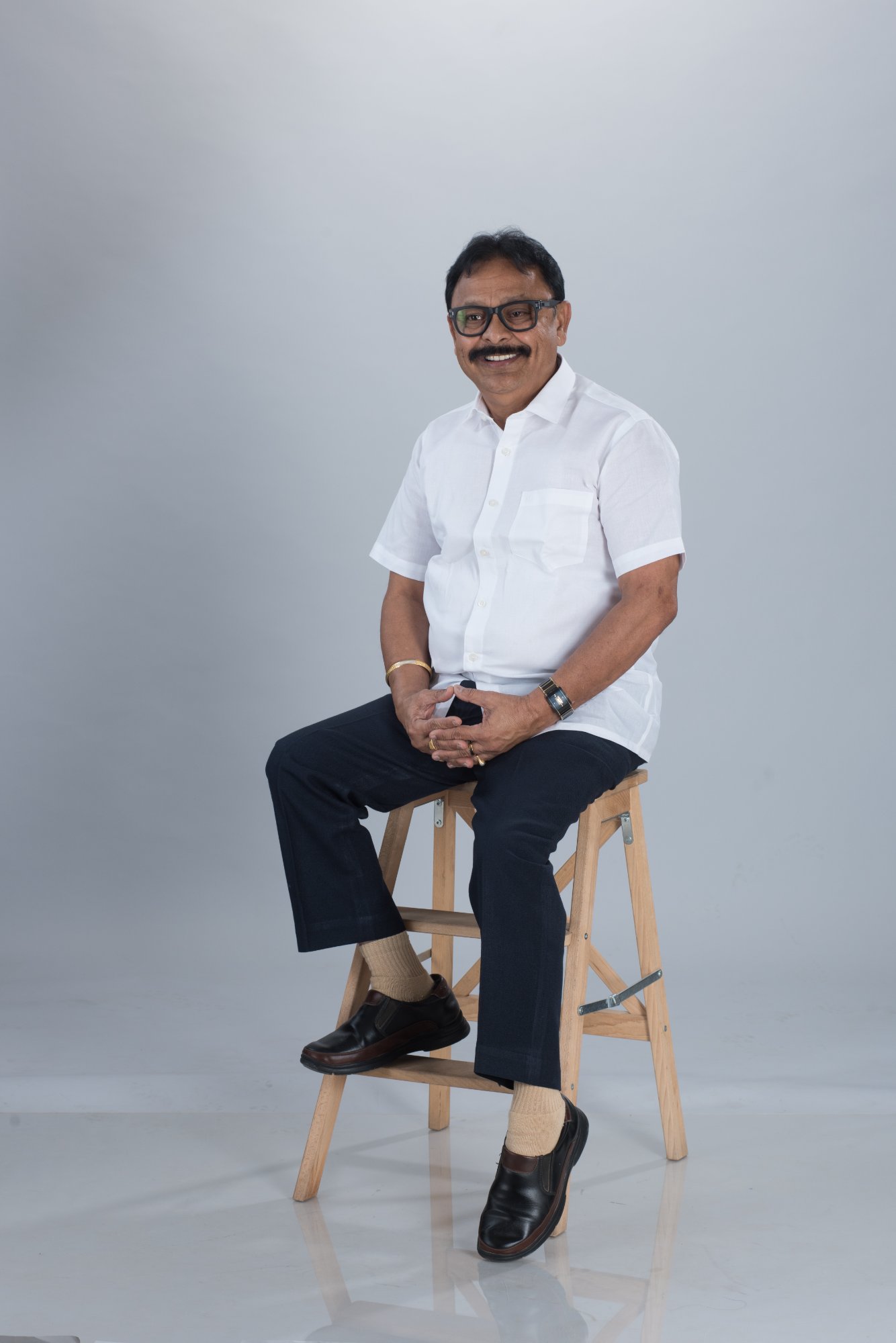 Couple in black and white